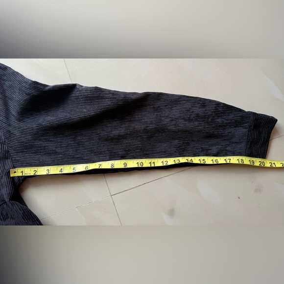 Romwe Black black  hooded Button Up Shirt Jacket Shacket Sz M  full button - Picture 8 of 16